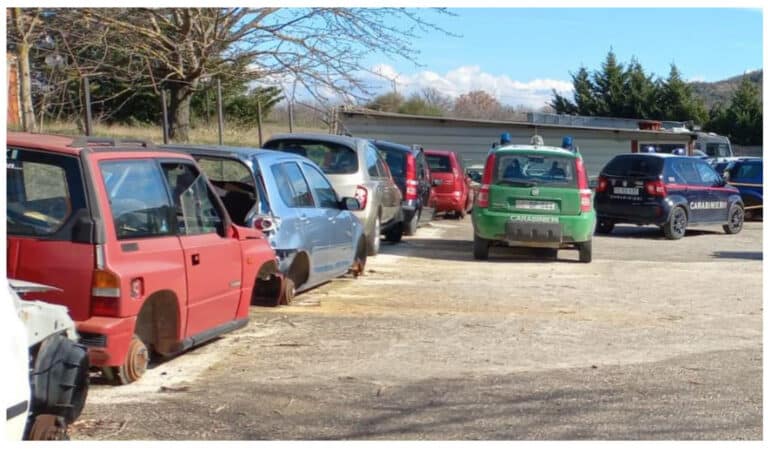 Gualdo Tadino, gestione illecita di rifiuti: denunciato titolare di officina meccanica