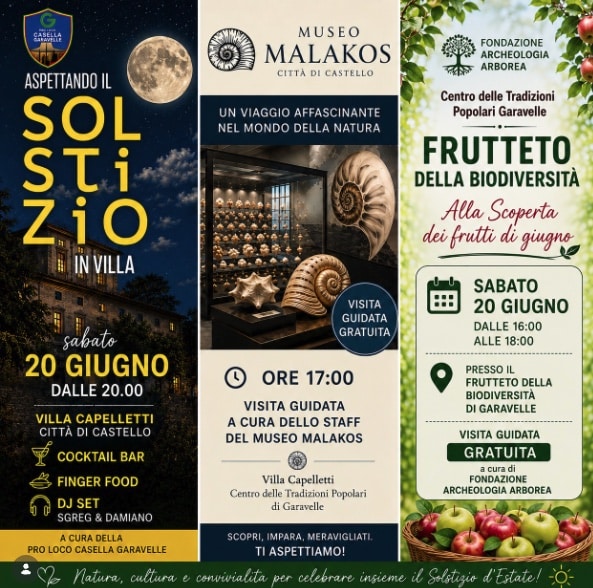 Solstizio in Villa, a Garavelle una giornata tra natura, cultura e sapori per celebrare l’estate