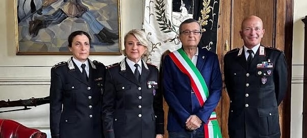 Sansepolcro, il comandante regionale dei Carabinieri Forestali in visita al Comune
