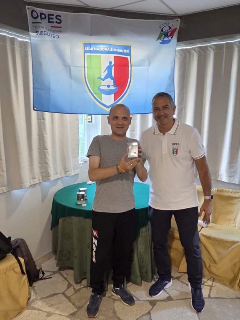 Subbuteo tradizionale, Perotti sfiora il bis: è vicecampione d’Italia nella categoria Gold Zeugo
