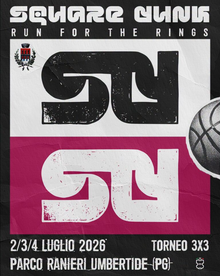 Umbertide, tre giorni di basket al Parco Ranieri con lo Square Dunk 2026