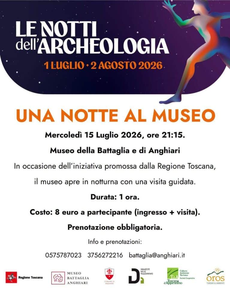 Il Museo della Battaglia apre di sera: visita guidata speciale ad Anghiari