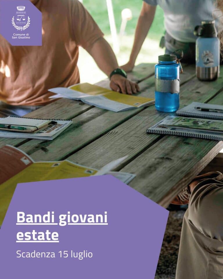 San Giustino, due opportunità estive per i giovani: domande entro il 15 luglio