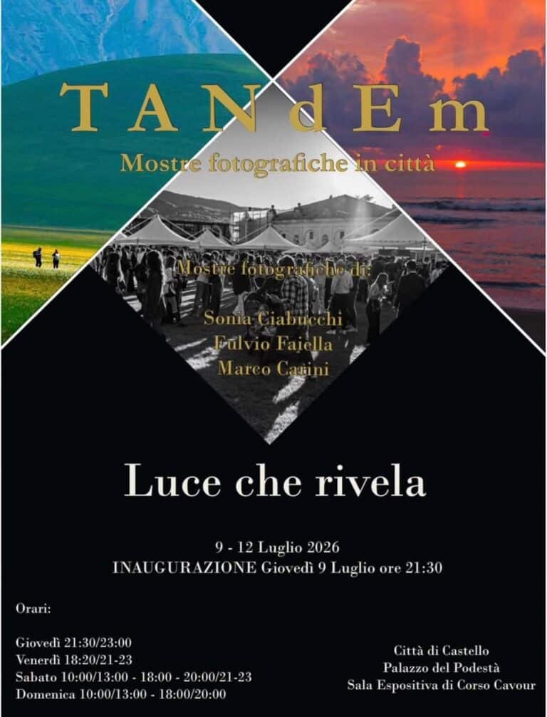 “Luce che rivela”, a Palazzo del Podestà torna la rassegna fotografica Tandem