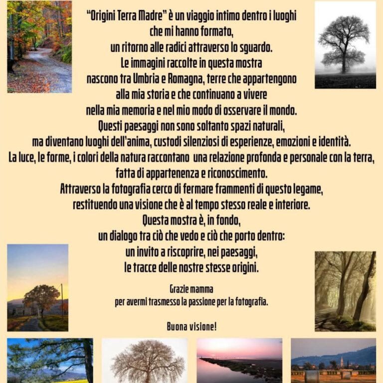 Citerna Fotografia: oggi alle 18 l’inaugurazione della mostra di Alessandro Giovagnoli alla Sala degli Ammassi
