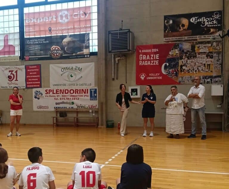 “Sitting volley” a Umbertide: si conclude la stagione del mini volley tra sport, inclusione e comunità