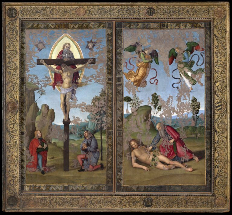 “Bentornato, Raffaello”: lo Stendardo della Santissima Trinità torna alla Pinacoteca di Città di Castello